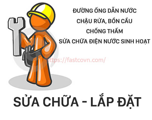 Thợ sửa nước tại nhà giá rẻ